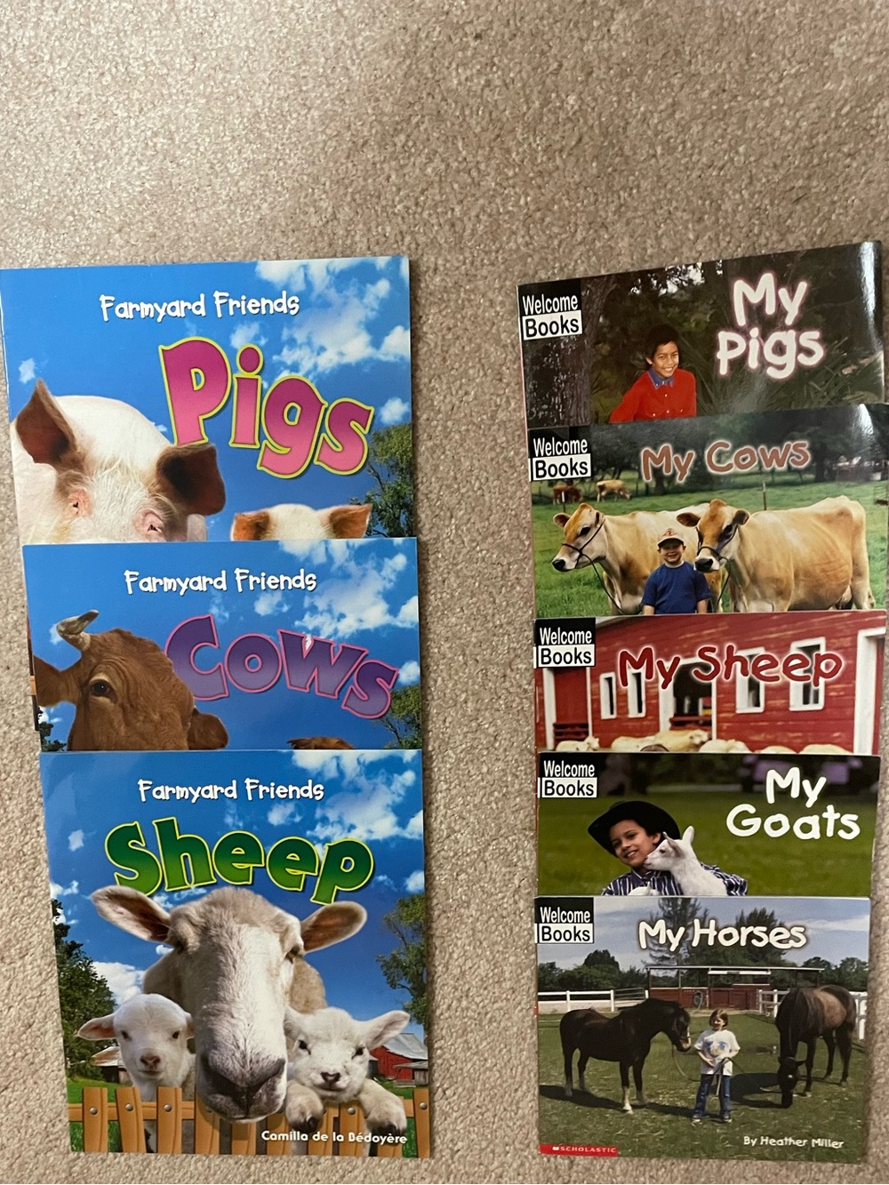 Farmyard Friends and Welcome Book Farm Animals.
